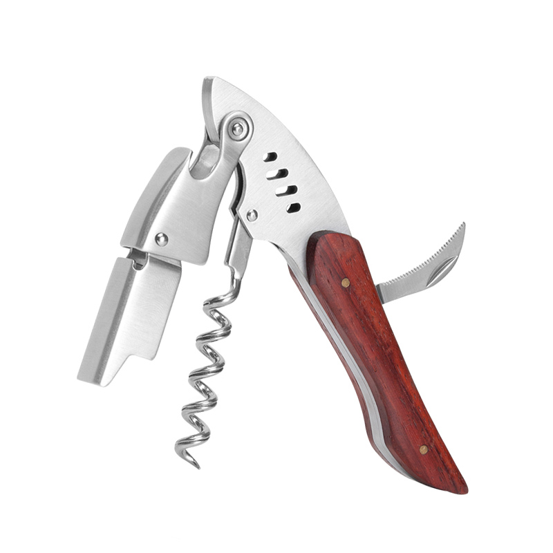 Wine Beer Opener - ที่เปิดขวดไวน์รูปฉลามสุดสร้างสรรค์ ไขควงสแตนเลส อุปกรณ์เสริมสำหรับบาร์เบียร์ จัดส่งฟรี ดรอปชิป ชุดที่เปิดขวดไวน์