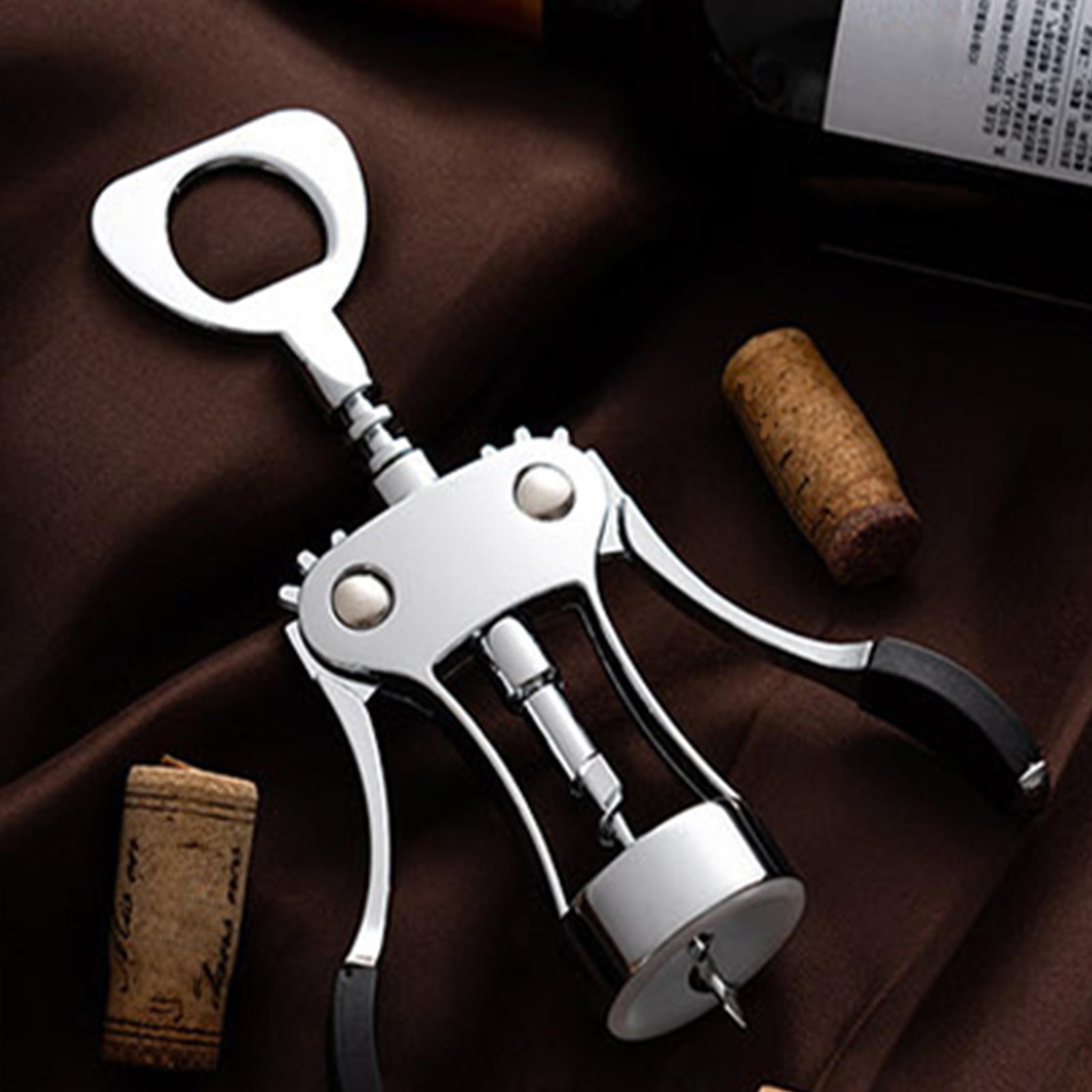 Wine Beer Opener - ที่เปิดขวดไวน์แบบเกลียวอเนกประสงค์ อุปกรณ์บาร์แบบใช้มือ ที่เปิดขวดเบียร์ สำหรับครัว บาร์ ปาร์ตี้