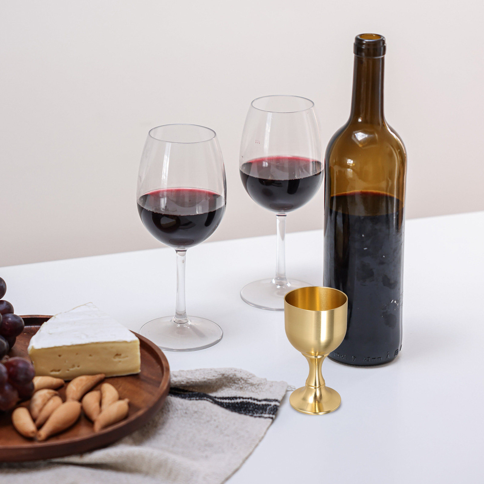 แก้วทองแดงสไตล์วินเทจ แก้วเหล้ - Wine Beer Juice บทวิจารณ์และราคา