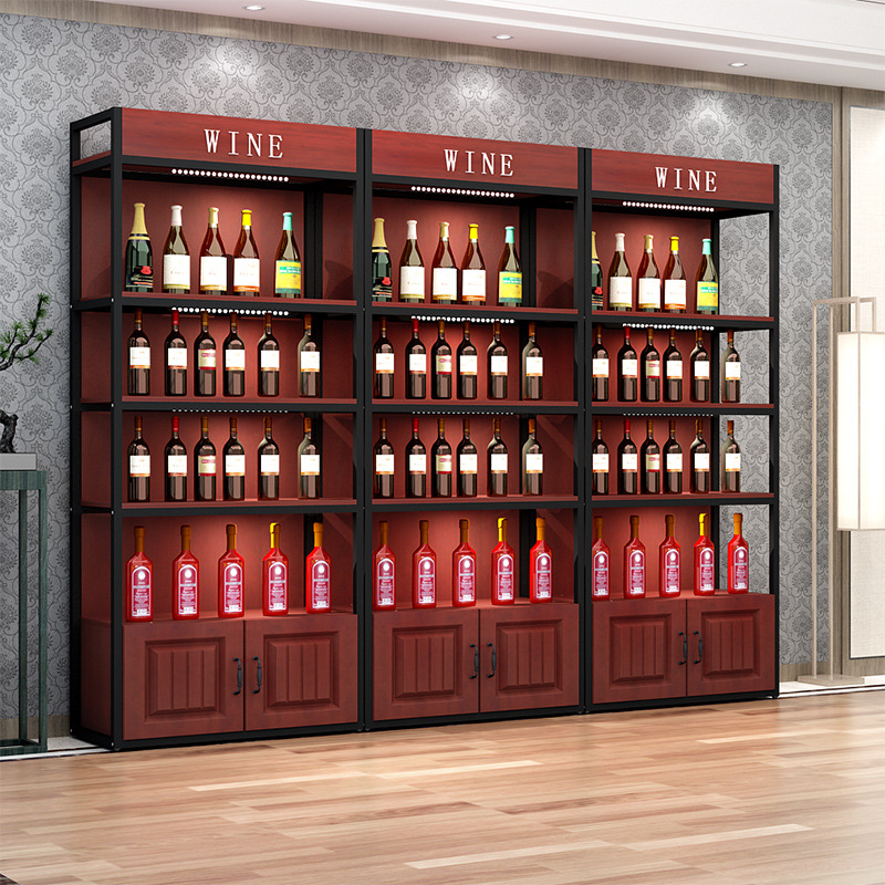 ตู้โชว์ไวน์และเบียร์แบบกำหนดเอ - Wine Beer Supermarket บทวิจารณ์และราคา