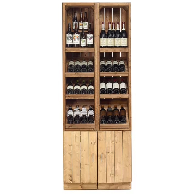 ตู้บาร์ไวน์ไม้คุณภาพสูงแบบกำหน - Wine Beer Supermarket บทวิจารณ์และราคา