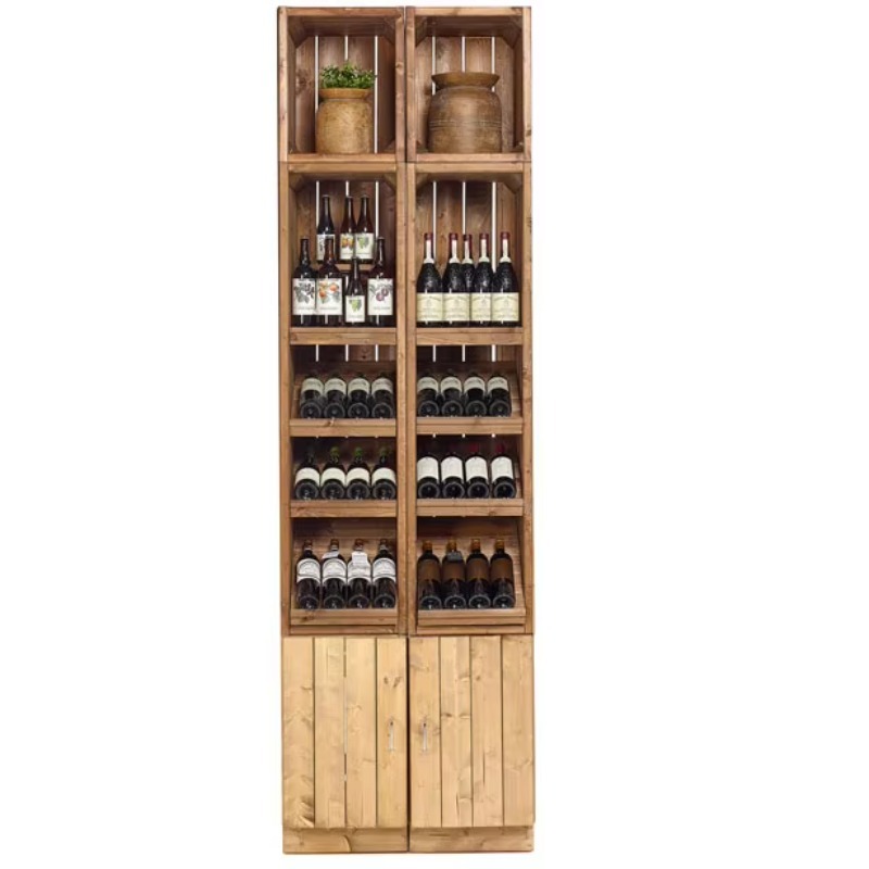 ตู้บาร์ไวน์ไม้คุณภาพสูงแบบกำหน - Wine Beer Supermarket บทวิจารณ์และราคา