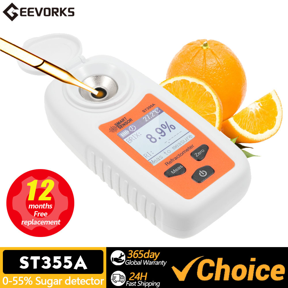 LCD Digital Refractometer Brix - Wine Beer Juice บทวิจารณ์และราคา