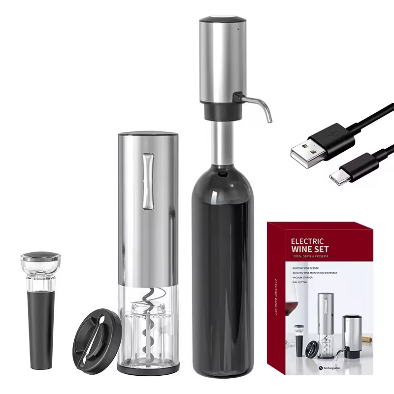 2024 ออกแบบใหม่ 4-in-1 แบตเตอร - Wine Beer Opener บทวิจารณ์และราคา