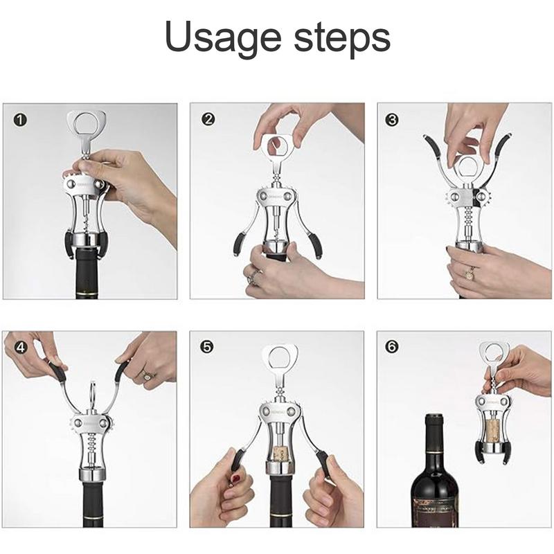 ที่เปิดขวดไวน์แบบเกลียวอเนกประ - Wine Beer Opener บทวิจารณ์และราคา