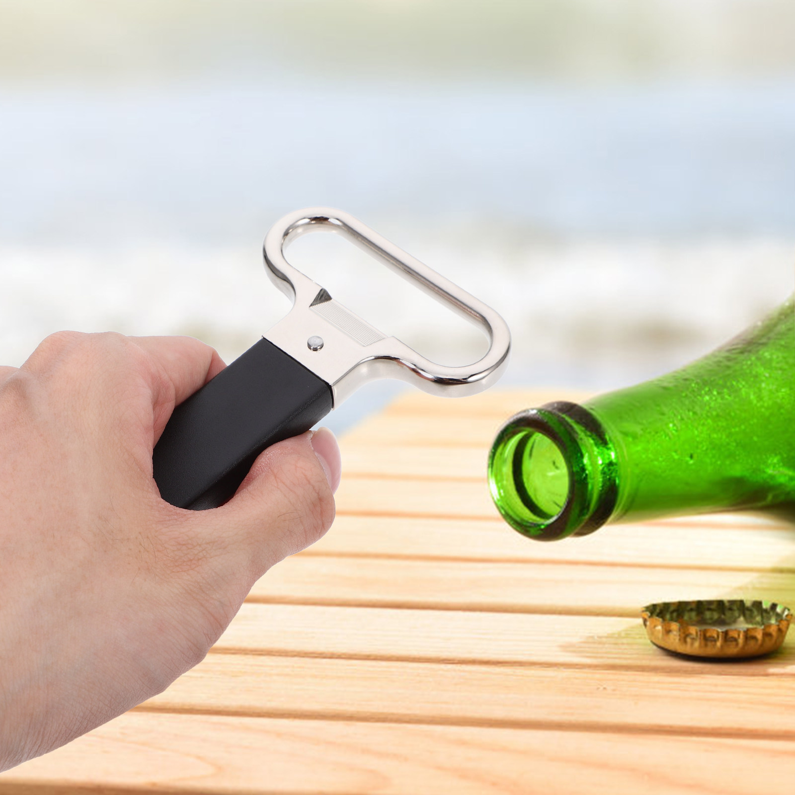 ที่เปิดขวดอเนกประสงค์ทำจากโลหะ - Wine Beer Opener บทวิจารณ์และราคา