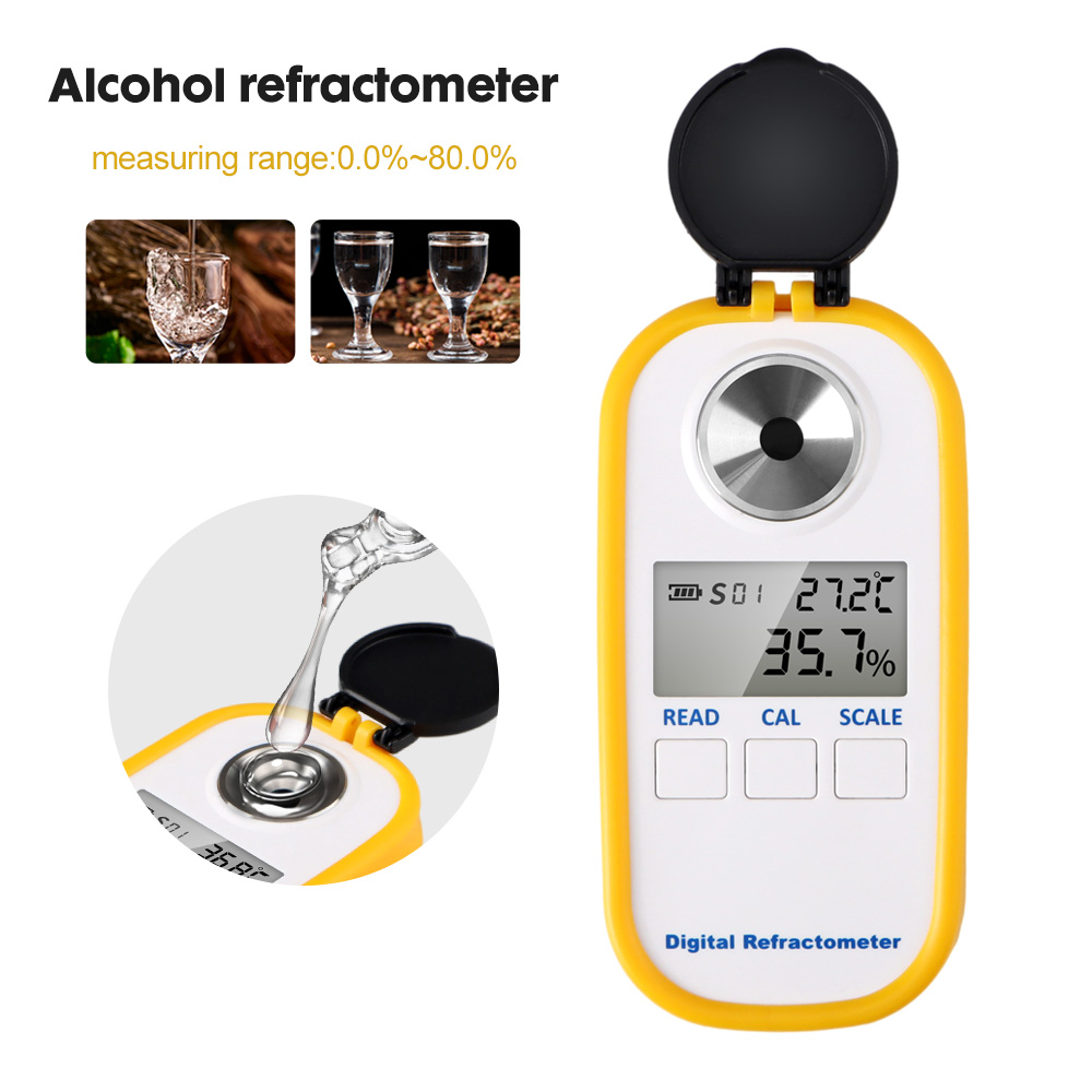 เครื่องวัดแอลกอฮอล์แบบดิจิตอล  - Wine Beer And Spirit บทวิจารณ์และราคา