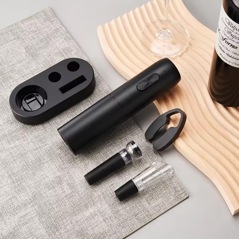 4-in-1 ไฟฟ้าขวดที่เปิดไวน์ชุดช - Wine Beer Opener บทวิจารณ์และราคา