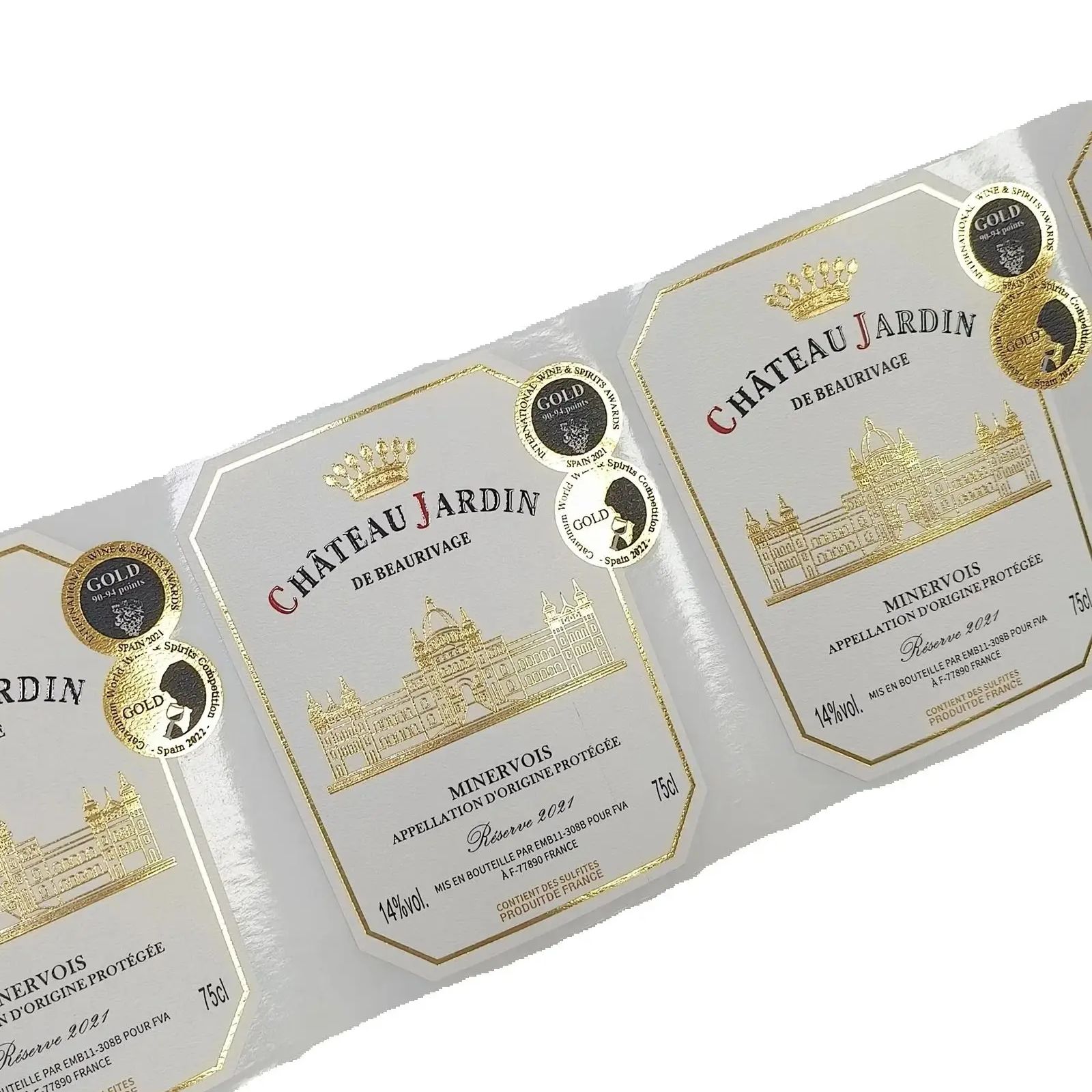 สติกเกอร์โลโก้แบบกำหนดเอง ปั๊ม - Wine Beer Juice บทวิจารณ์และราคา