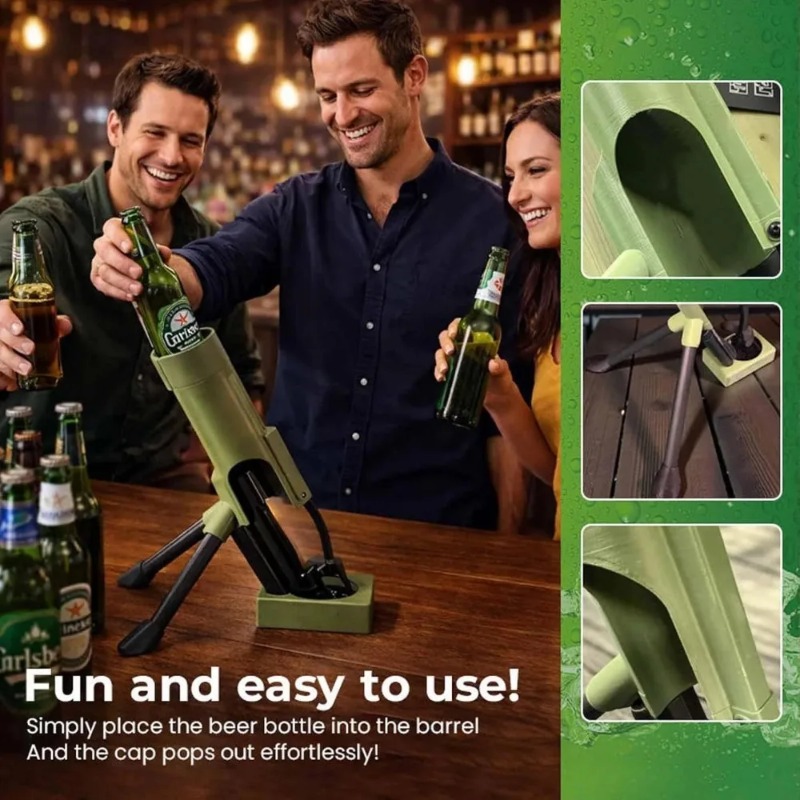 ที่เปิดขวดแบบยิงฝาขวดรุ่นใหม่, - Wine Beer Opener บทวิจารณ์และราคา