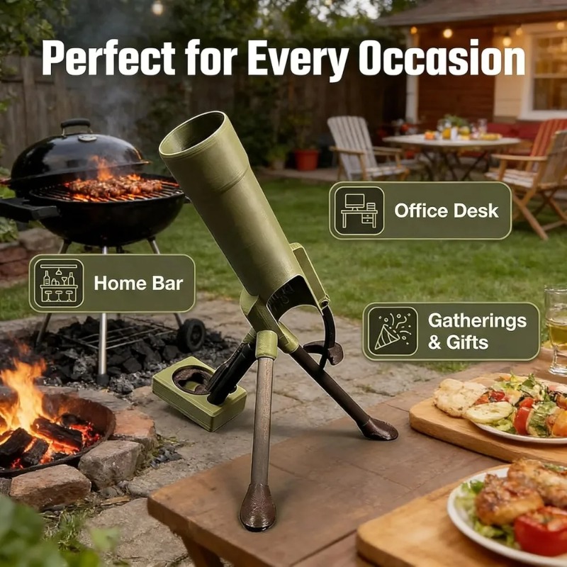 ที่เปิดขวดแบบยิงฝาขวดรุ่นใหม่, - Wine Beer Opener บทวิจารณ์และราคา