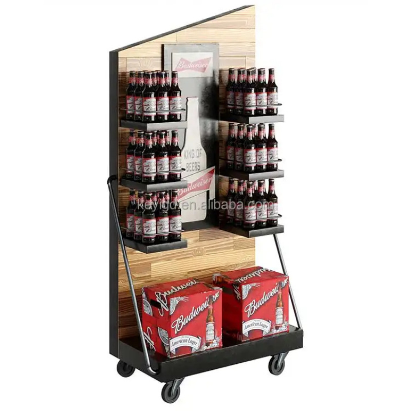 ชั้นวางไวน์แบบกำหนดเอง ชั้นวาง - Wine Beer Supermarket บทวิจารณ์และราคา